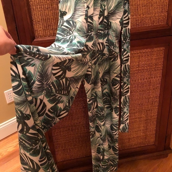 Massimo Fabbro Jumpsuit Tropical Green size 8 - Picture 3 of 5